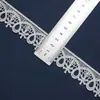 Renda de Seda Poliéster, Renda Bordada, Poliéster Leve, Renda Solúvel em Água, Acessórios de Vestuário Diy, Fábrica de Origem