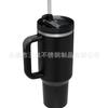 Amazon novo copo de gelo com alça de 40oz 304 Copo de carro isolamento cerveja gelada Cola copo de carro