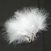 Fábrica en stock al por mayor. Plumas de pavo Daquan blancas de 12-18 cm