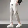Pantalones Casuales Coreanos para Hombre Estilo Retro Nostálgico de Lujo Ligero Americano Versátiles Diarios Juveniles Pantalones Cortos