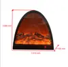 Insertar de chimenea personalizado, chimenea de estilo europeo, llama simulada electrónica, chimenea eléctrica de estilo americano, calentador empotrado decorativo para el hogar