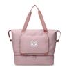Gran número de bolsas de viaje al por mayor para hombres y mujeres de gran capacidad con separación de seco y húmedo bolsa deportiva para fitness bolsa de almacenamiento plegable portátil