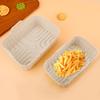 Forma Retangular de Silicone para Air Fryer em Estoque Tapete de Forno