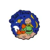 Broche de Distintivo Desenho Pequeno Príncipe Estrela Criativa Conto de Fadas Broche Fofo Avião de Papel Planeta Acessórios de Joias da Moda