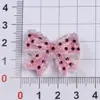 Accesorios de Resina Decoraciones DIY Charms para Zapatos Pegatinas para Botellas de Agua Accesorios para el Cabello de Niños Cubiertas para Popotes Lazo en Forma de Ola Tamaño Pequeño