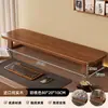 Soporte Elevado para Computadora de Madera Maciza Base Elevadora para Monitor de Escritorio Estante de Almacenamiento Escritorio de Oficina Soporte para Laptop