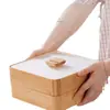 Prato de Frutas Estilo Japonês para Uso Doméstico, Bandeja de Lanches de Luxo Leve, Bandeja de Lanches para Mesa de Centro da Sala de Estar, Bandeja Dividida para Sementes e Frutas Secas