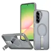 Comercio Exterior al por Mayor Funda para Teléfono Fanxing Adecuada para Samsung A17 con Anillo Magnético y Soporte Vertical A37/A57 Red de Refrigeración Transpirable