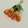 Flores de Tulipán Artificiales de Alta Calidad para Decoración de Interiores, Decoración de Ambiente Festivo y Arreglos Florales de Boda