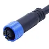 Conector Impermeable M16 PVC Nylon Soldadura Moldeo por Inyección Autocierre Panel Conector Impermeable Cable de Conexión Impermeable IP68