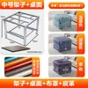 Mesa de fuego para el hogar, nuevo estilo, estante para fuego, alquiler de habitación, mesa de calefacción plegable sencilla para tareas, mesa de comedor cuadrada pequeña