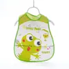 Toalla babero para bebé multicolor multiestilo bolsa para babas de bebé babero de comer EV toalla suave para babas sin lavado impermeable tridimensional