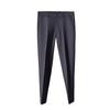 Pantalones Rectos de Pierna Pequeña de Nueve Puntos Nuevos de Verano para Hombre Pantalones Británicos No Planchar Color Sólido Cónicos Casuales para Hombre