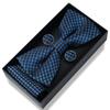 En stock Corbata de Moño Rayada Caja de Regalo para Hombre Empaque Novio MC Anfitrión Vestido de Moño Accesorios de Boda