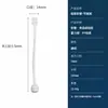 Venta al por mayor de fábrica accesorios para vaso de aprendizaje de biberón manguera de repuesto de pajilla universal de silicona hebilla de conexión con bola de gravedad