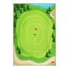 Oconjuntodejogosdegolfe casual Conjunto de Jogo de Golfe Tapete de Batida Tapete de Prática Presente de Feriado Antiderrapante
