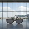Óculos de Sol 2025, Confortáveis e Versáteis, com Hastes de Rebite, Proteção UV, Óculos de Sol com Proteção Solar, Óculos de Viagem, Óculos de Férias