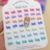 Novos Acessórios para Nail Art de Resina Gravata Borboleta Acessórios de Unha DIY Brincos Capa de Celular Acessórios de Unha Vestíveis