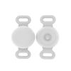Binaural Apple Locator Capa de silicone para Airtag Capa protetora impermeável Anti-lost Pet Collar Tracker