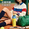 Taza Isotérmica con Tapa abatible Acero Inoxidable 316 Simple Portátil Taza para Beber Directamente Estudiante Alta Apariencia Botella de Agua para Deportes al Aire Libre