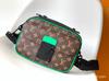 26 Años m L Bolso para Hombre, Bolso para Mujer, Bolso Cruzado de un Solo Hombro, Bolso para Cámara Tres en Uno, Bolso de Mano, Cuero Genuino, Versátil, Retro