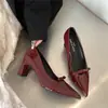 Sapatos Mary Jane plataforma para mulheres, novo estilo outono 2026, saltos altos bico fino, estilo coreano, temperamento de pequena fragrância, sapatos de salto baixo