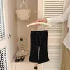 Pantalones acampanados de lunares para bebé estilo coreano, colección de otoño, leggings casuales para niñas, cintura elástica para bebés, versátiles pantalones largos de lunares pequeños