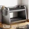 Y*H Nuevo Estante de Almacenamiento para Platos Estante de Almacenamiento de Cocina Gabinete Doméstico para Platos Estante Escurridor Tazones y Palillos Almacenamiento de Vajilla