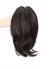 Peruca com Cabelo Longo para Mulheres, Rabo de Cavalo Alto Juvenil com Cachos em Cascata Leves e Volumosos, Rabo de Cavalo Alto Semi-Preso com Cabelo Cacheado