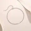 Prata Esterlina S925 Pulseira de Casal Lágrimas de Rupert Moda Versátil Luxo Leve Nicho Alto Padrão Exquisita Simples Pulseira