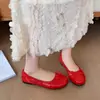 Zapatos planos versátiles de punta fina, dulce diseño de punta redonda, suelas planas, con detalle de lazo, estilo slip-on, mocasines de punta fina, zapatos de balanceo, suelas suaves, zapatos para mujer