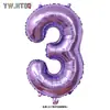 Globo Decorativo de 32 pulgadas US Digital Oro Rosa y Plata Negro Morado Rojo Rosa Verde Fruta Azul Mediano Boda Cumpleaños Centro Comercial