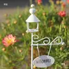 Estilo Japonês Zakka Arte em Ferro Vaso de Flores Decoração Inserção Arranjo de Flores Ornamento de Paisagem Plug-In de Inserção Acessório de Pendurar Acessório para Suculentas Outros