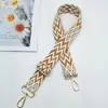 Alça de Ombro Larga Ajustável com Padrão Ondulado Bordado Jacquard Dupla Face Alça de Ombro de Reposição para Bolsa Alça de Bolsa Diagonal Pronta para Venda