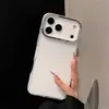 Adecuado para Apple 15 Funda de Teléfono Móvil Semitransparente Mate iPhone 14 Promax Simple 16 Cubierta Protectora Anticaídas 17Pro