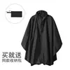 Poncho Impermeable Multifuncional 3 en 1 para Ciclismo al Aire Libre, Poncho de Lluvia con Cremallera de Poliéster para Senderismo, Venta al por Mayor para Comercio Exterior y Ventas Transfronterizas