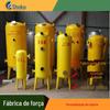 Tanque de Gás de Biogás com Película Preta com Sistema de Dessulfurização, Desidratação e Purificação, Tanque de Fermentação Anaeróbica, Tanque de Dessulfurização de Biogás, Queimador