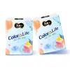Papel de Lenço Jierou com Aroma Floral, 30 Pacotes, Pacote Mini Colorido Portátil para Viagem, 6 Folhas, Lenço Pequeno de 4 Folhas, Peça Única