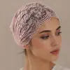 Suprimento Especial Transfronteiriço da Amazon Novo Touca de Renda Moda Versátil Lenço de Cabeça Touca Touca Africana Touca Anti-derrapante