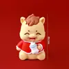 Decorações de Bolo de Ano Novo 2026 Fofos Cavalinhos Figurinhas Escada Subindo Decorações de Panificação de Véspera de Ano Novo
