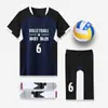 Uniformes de Voleibol de Aire, Uniformes de Bádminton, Trajes Deportivos para Hombre y Mujer, Uniformes de Competición Estampados de Tenis de Secado Rápido, Uniformes de Entrenamiento con Números Estampados