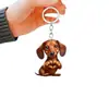 Adornos Colgantes Creativos Acrílicos Transfronterizos de Perro Accesorios para Coche Decoración Interior Colgantes para Coche