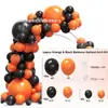 Amazon Transfronterizo Juego de Globos de Halloween Arco Decoración Globos de Atmósfera Decoración de Fiesta del Festival de Fantasmas Cadena de Globos