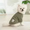 Ropa de Otoño e Invierno para Perros Pequeños y Grandes con Rayas, Bulldogs Franceses, Bichones Malteses, Camisetas Versátiles de Capa Base al por Mayor
