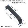 Manija maciza de aleación de aluminio espacial para armario, puerta de gabinete, cajón, manija de herraje para muebles minimalistas modernos, manija pequeña