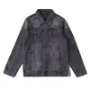Chaqueta de mezclilla versátil para primavera y otoño para hombre, moderna, corte holgado, estilo oversized de ropa de trabajo, venta al por mayor desde la fábrica