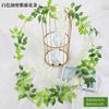 Flor de Glicínia Simulada, Flor Artificial Rattan Flor Decorativa, Guirlanda de Flor de Casamento Teto de Vinha, Planta de Plástico Bloqueio de Tubo de Ar Condicionado