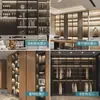 Tira de Luz con Sensor sin Ranura para Gabinete de Vino, Armario, Exhibidor de Estante de Gabinete LED, Estantería, Luz Lineal Invisible Montada en Superficie