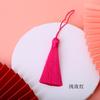 Borla de Abanico de 8 cm Borla Corta Gordita Borla de Seda de Hielo Colgante de Borla Colgante para Bolso Rayón Borla Pequeña Joyería