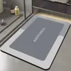 Tapete Absorbente de Tierra de Diatomeas Puerta de Entrada de Alta Gama Antideslizante de Secado Rápido Almohadilla para Pies Alfombra de Piso para Baño Alfombra Absorbente Antideslizante para Cocina